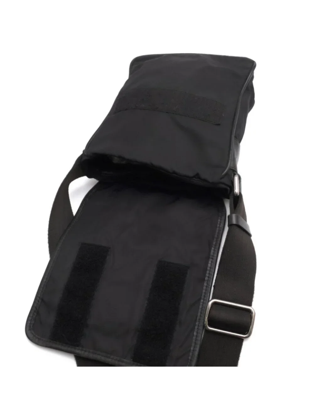 Dolce & Gabbana Shoulder Bag Nylon Leather Black